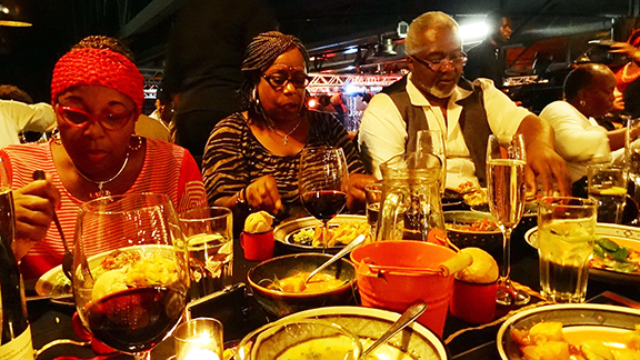 Dining at GOLD